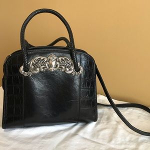 Brighton black leather purse
